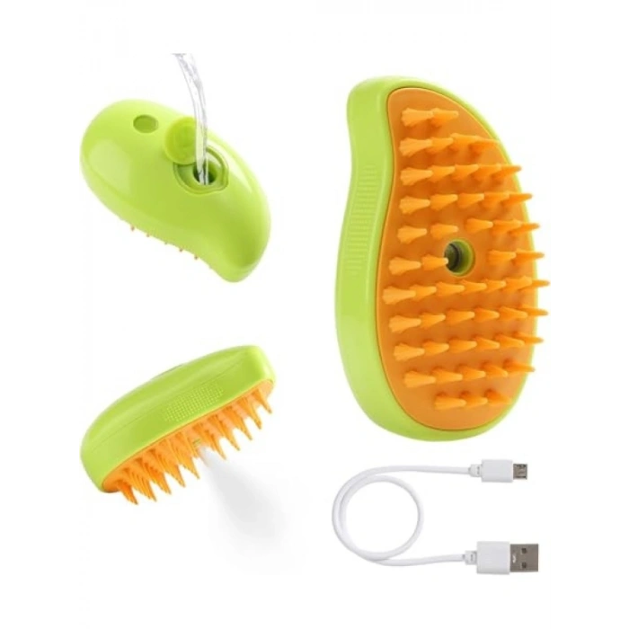 Çok İşlevli Buharlı Kedi ve Köpek Fırçası