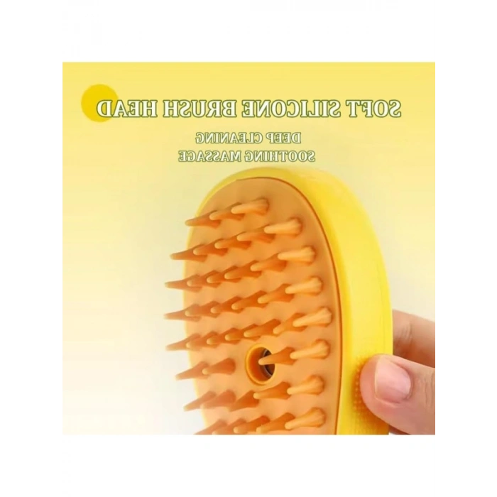 Çok İşlevli Buharlı Kedi ve Köpek Fırçası