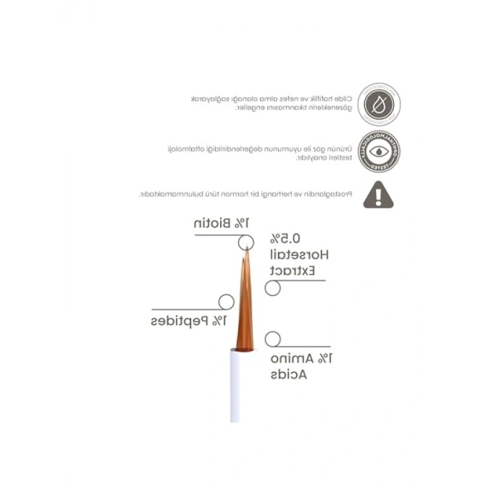 Çok Peptitli Kirpik ve Kaş Bakım Serumu, 3 ml
