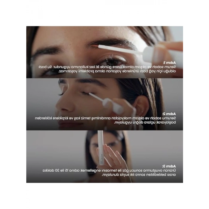 Çok Peptitli Kirpik ve Kaş Bakım Serumu, 3 ml