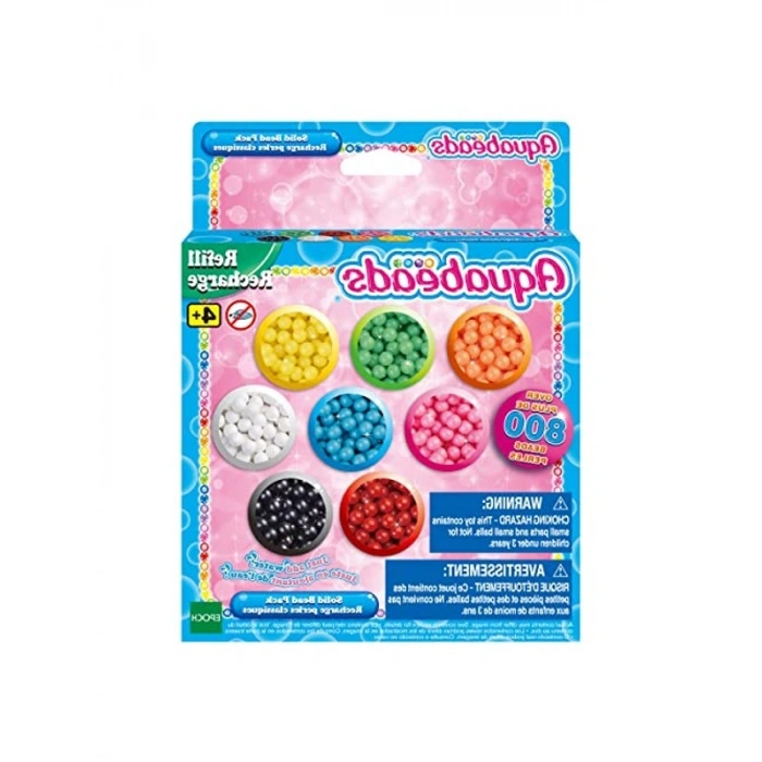 Çok Renkli 18 cm Boncuk Seti, Aquabeads 31517