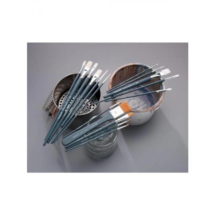 Çok Renkli Ahşap Fırça Seti - 7 Adet