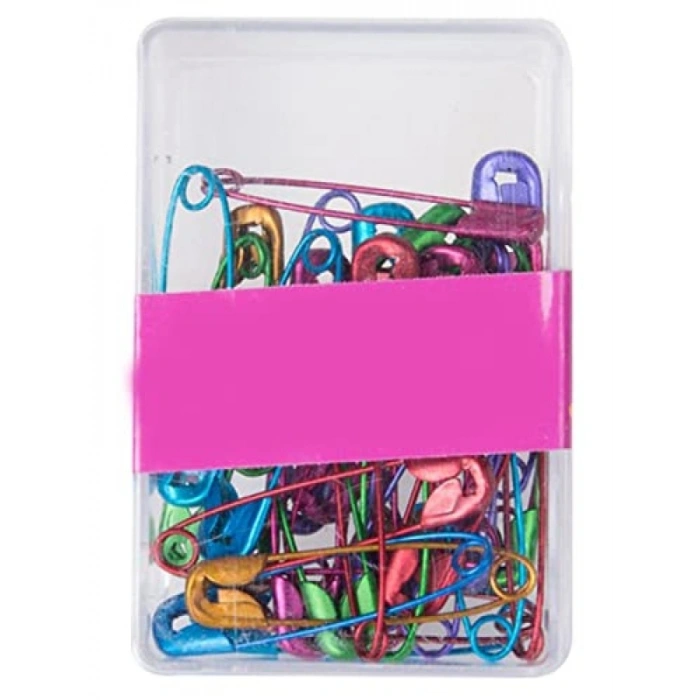 Çok Renkli Çengelli İğne Seti (36 Adet)