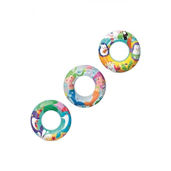 Çok Renkli Yüzme Halkası