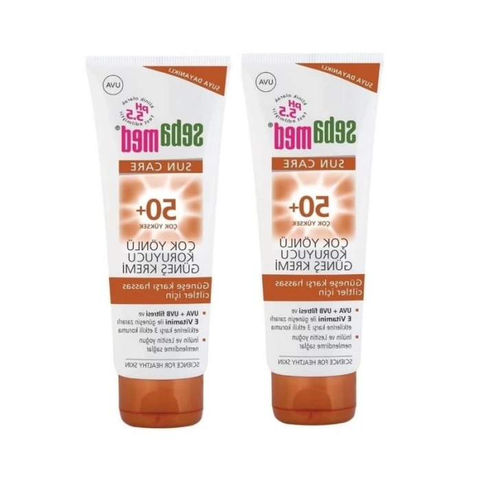 Çok Yönlü Güneş Kremi, SPF50 75 ml 2 Adet Set