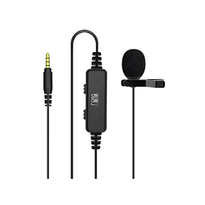 Çok Yönlü Klipsli Yaka Mikrofonu - 3.5mm Bağlantı