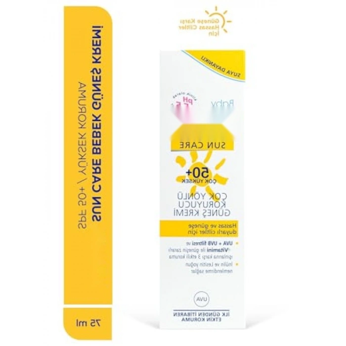 Çok Yönlü Koruyucu Bebek Güneş Kremi SPF 50+ 75 ml