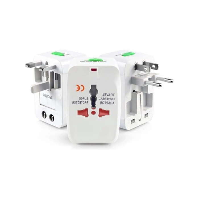 Çoklu Priz Dönüştürücü, 150 Ülkeye Uygun Seyahat Adaptörü