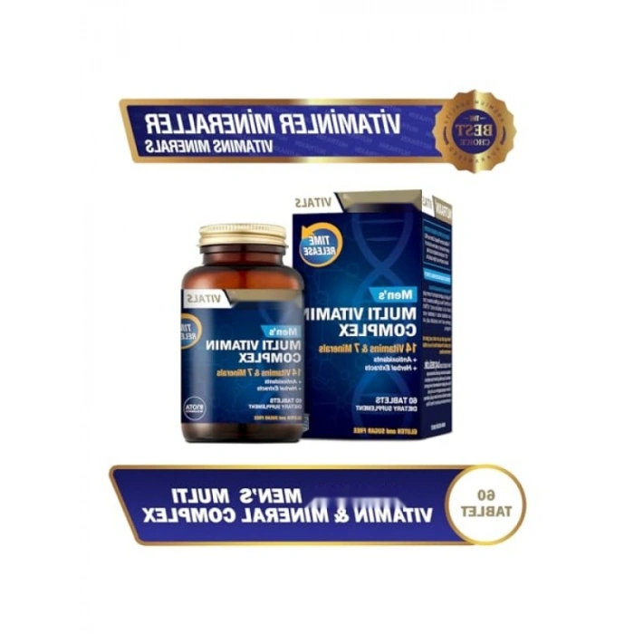 Çoklu Vitamin Kompleksi, 60 Tablet Takviye