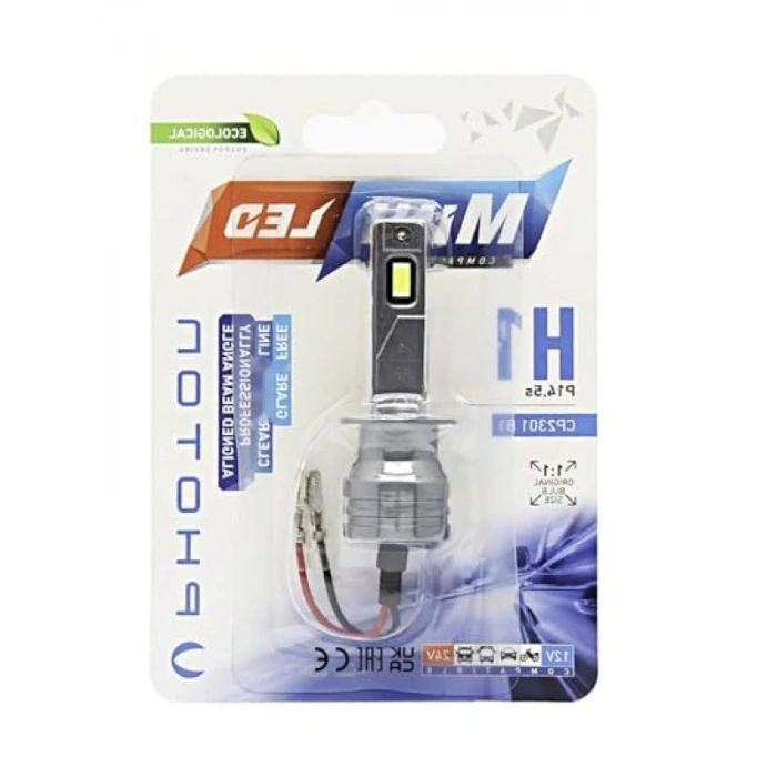 Compact Mini H1 Led Ampul [12-24V]