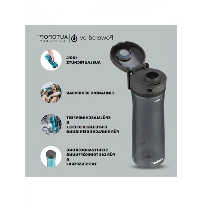 Contigo Jackson Autopop Tritan Suluk 720 mL Antrasit