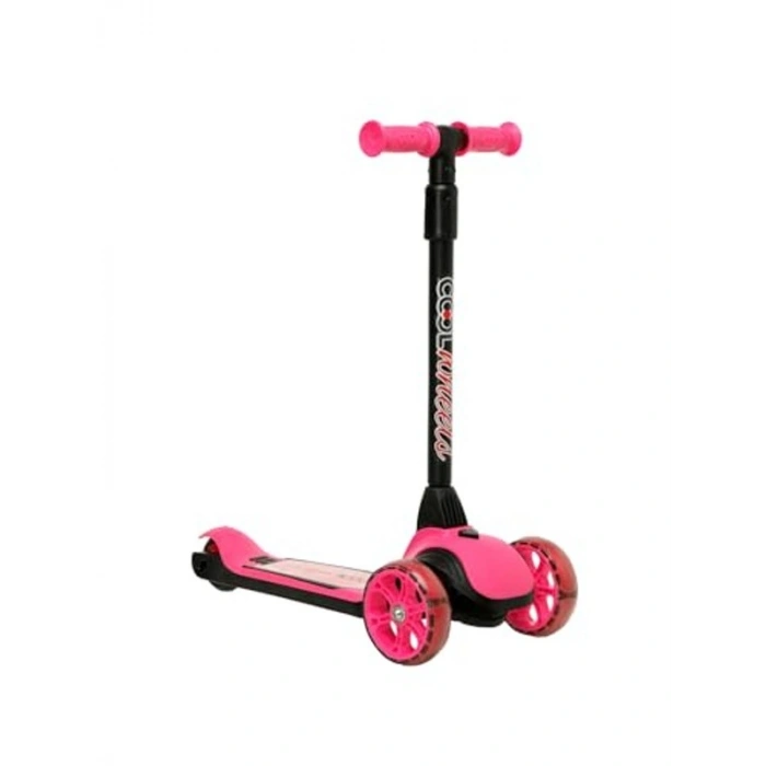 Cool Wheels Cortix Led Işıklı 3 Tekerlekli Katlanabilir Çocuk Scooter Pembe Cortıx