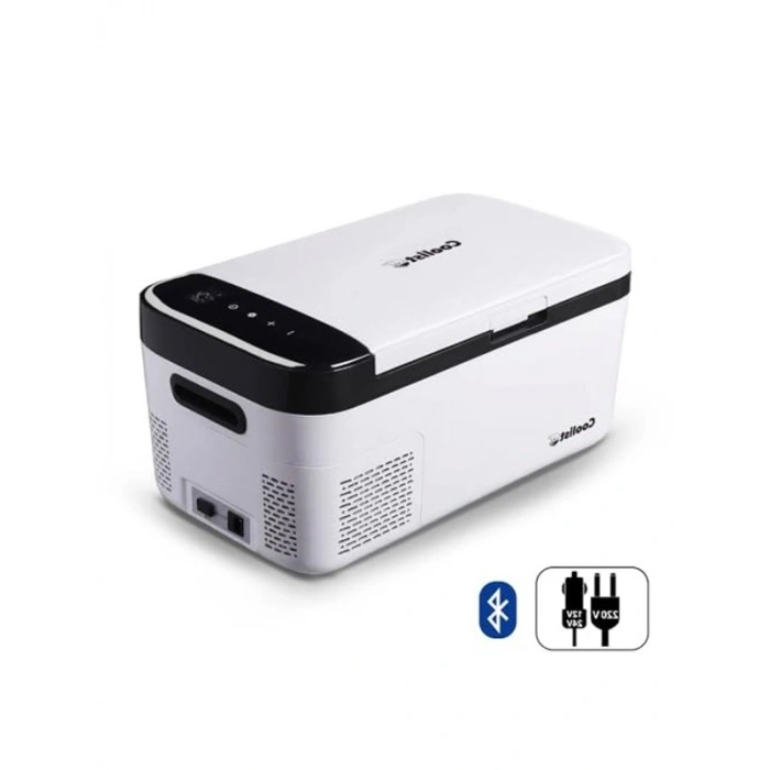 Coolist CLK15B 12/24Volt/ 220Volt 15 Litre Kompresörlü Bluetooth Bağlantılı Oto Buzdolabı