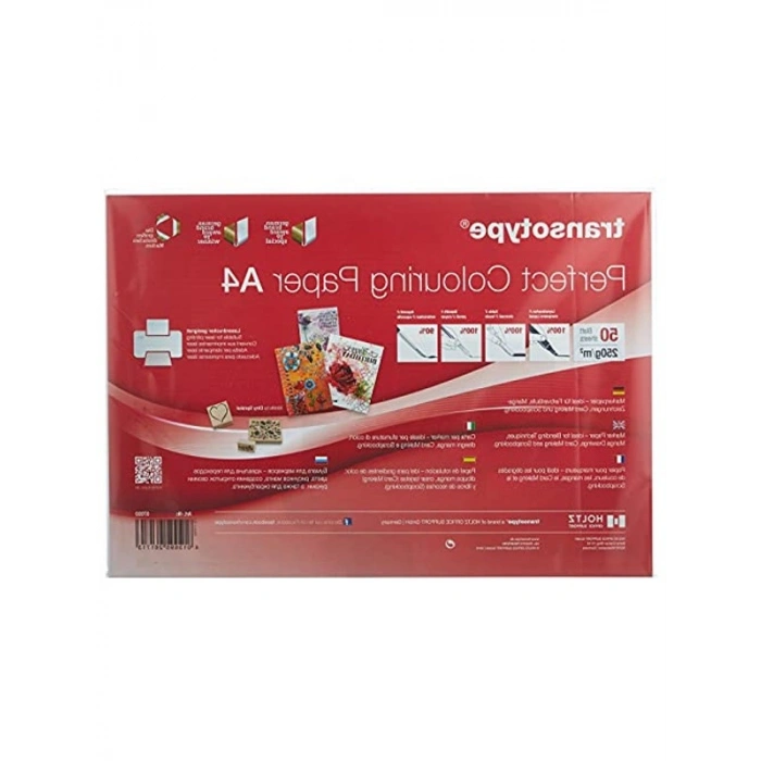 Copic Marker Kağıdı, A4 Boyutunda 250g ile Yüksek Kalite