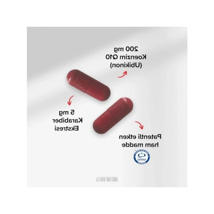 CoQ10 200 Mg - 30 Kapsül, Yüksek Kaliteli Takviye