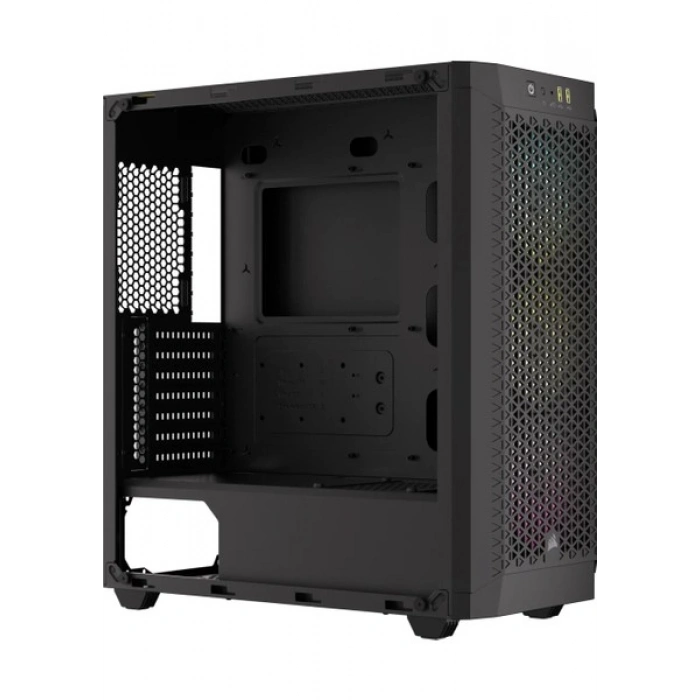 CORSAIR 480T RGB Airflow Temperli Cam MidTower, Siyah (CC-9011272-WW)