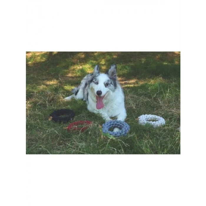 Coto Kırmızı Ring Örgü Halka Oyuncak (18 cm)