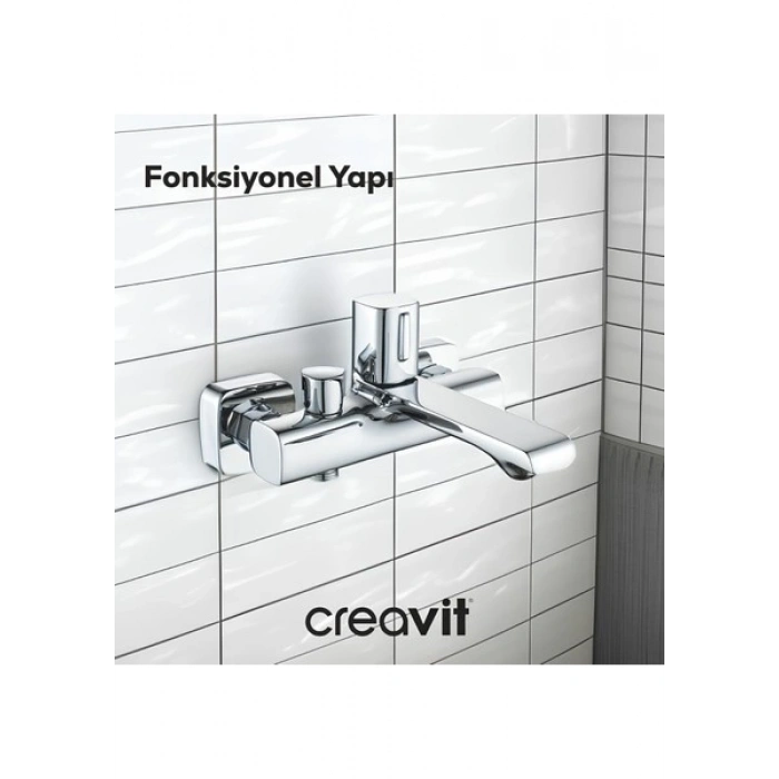 Creavit Alfa Krom Banyo Bataryası AL2500