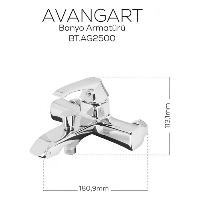 Creavit Avangart Batarya Seti 3’lü Banyo-Lavabo-Eviye