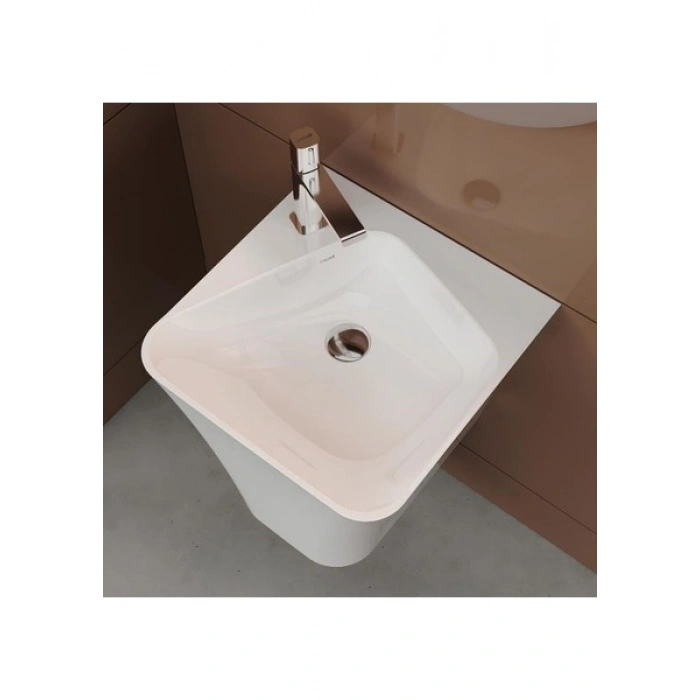 Creavit Avis Beyaz Delikli Monoblok Lavabo 45 cm AV145