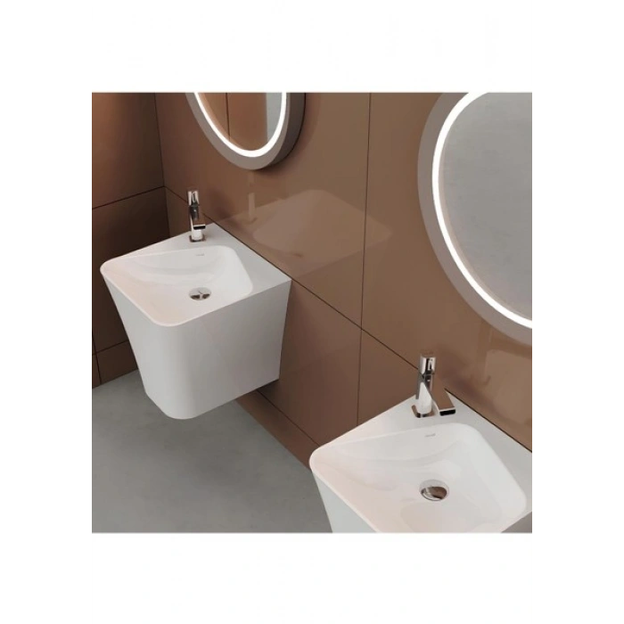 Creavit Avis Beyaz Delikli Monoblok Lavabo 45 cm AV145