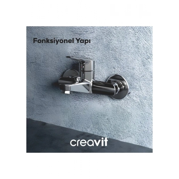 Creavit Bevel Krom Banyo Bataryası BV2500
