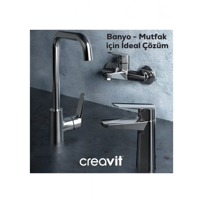 Creavit Bevel Krom Banyo Bataryası BV2500