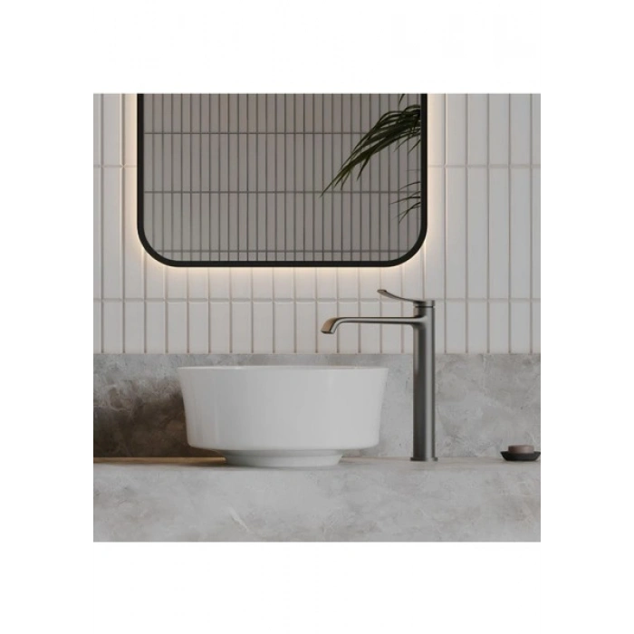 Creavit Fiore Oval Beyaz Deliksiz Lavabo 40 cm FI140