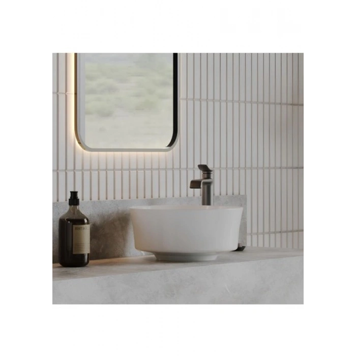 Creavit Fiore Oval Beyaz Deliksiz Lavabo 40 cm FI140
