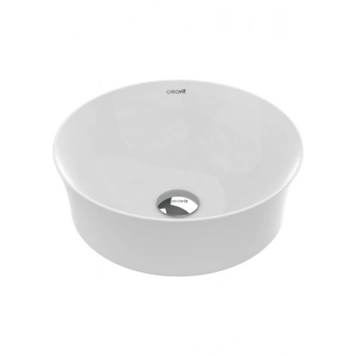 Creavit Fiore Oval Beyaz Deliksiz Lavabo 40 cm FI140