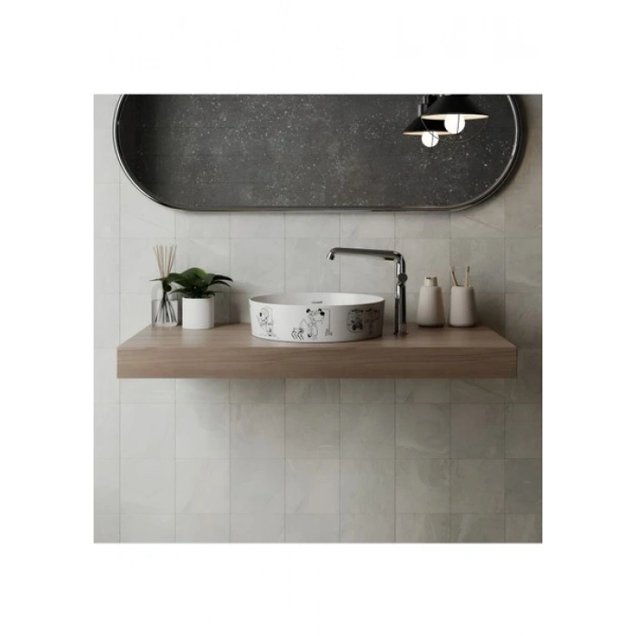 Creavit Flow Krom Uzun Lavabo Bataryası FL6500