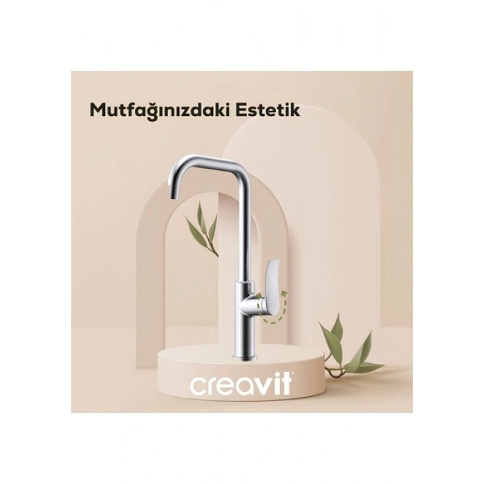 Creavit Lua Krom Şelale Eviye Bataryası LU8500