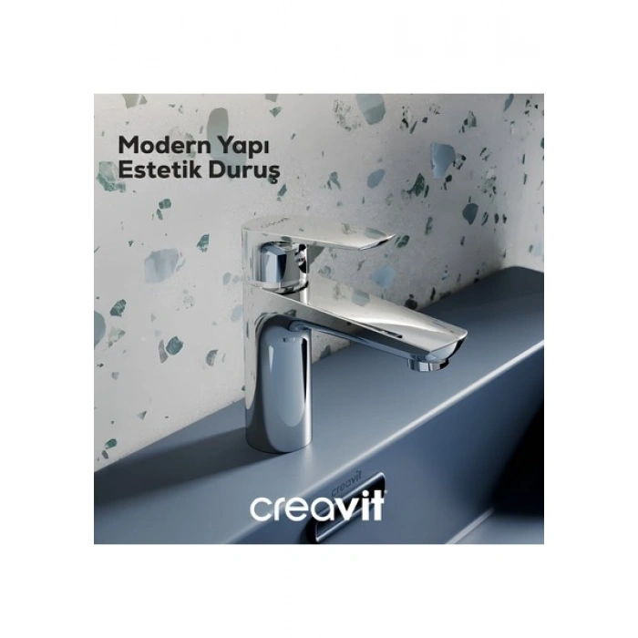 Creavit Solo Krom Lavabo Bataryası SO1500