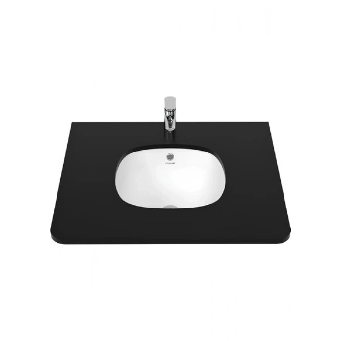 Creavit Solo Tezgah Altı Kare Lavabo 38 cm SO037
