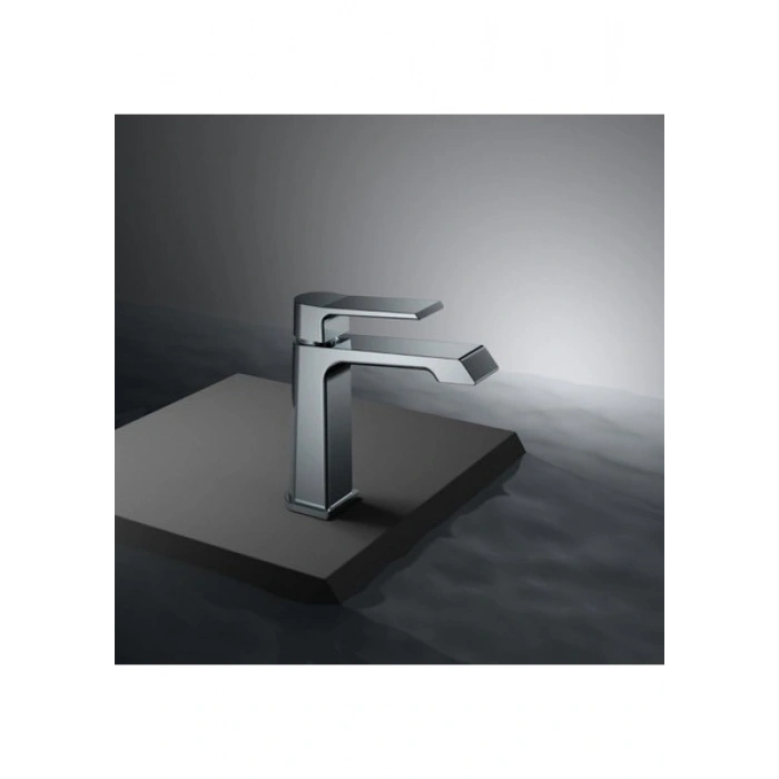 Creavit Stark Metalik Gri Lavabo Bataryası SK1500 gr