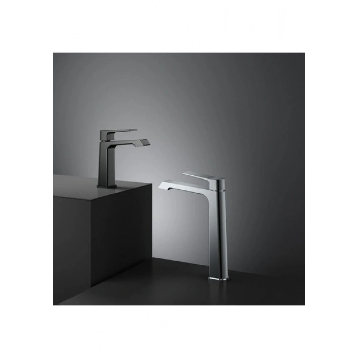 Creavit Stark Metalik Gri Lavabo Bataryası SK1500 gr