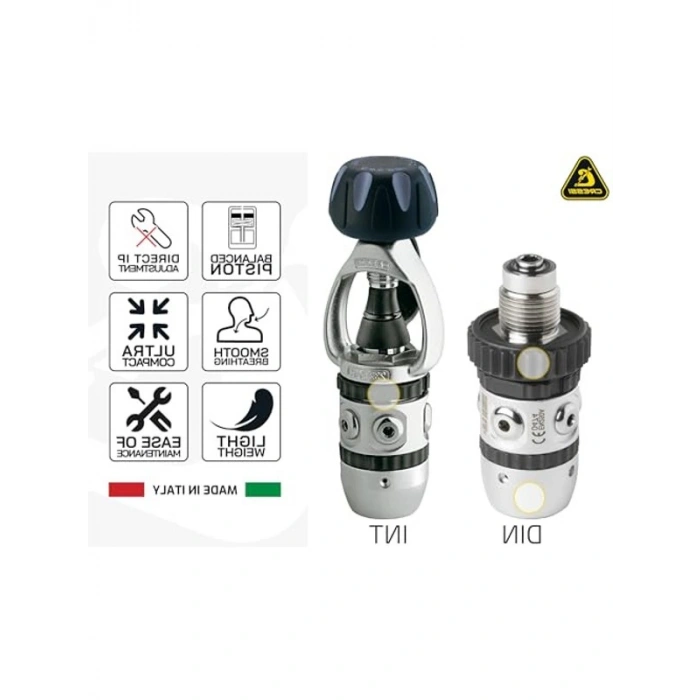 Cressi Ahtapot AC2 Compact + Octopus Xs