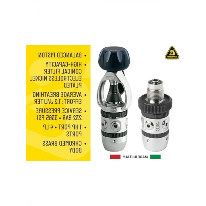 Cressi Ahtapot AC2 Compact + Octopus Xs