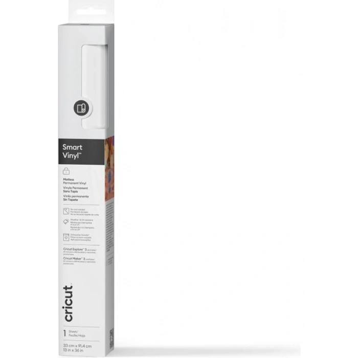 Crıcut 2011315 Smart Vinil Kalıcı 33X91CM 1 Sayfa Beyaz