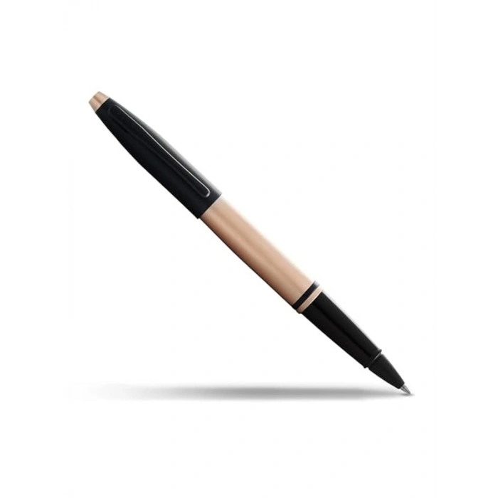 Cross Calais Rollerball (Hediye Kutusu Dahil) Pembe Altın/Siyah