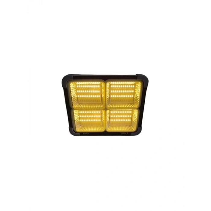 Ct-4698 Miami Solar Led Projektör (Yeni Solar Panel Ve Pil Ömrü Güçlendirilmiş)