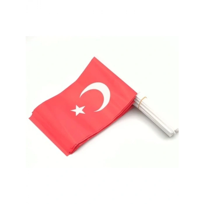 Çubuklu Çıtalı Bayrak Seti, 2 Adet