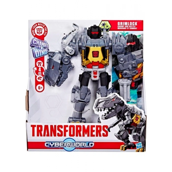 Cyberworld Grimlock Chomp & Battle Aksiyon Figürü
