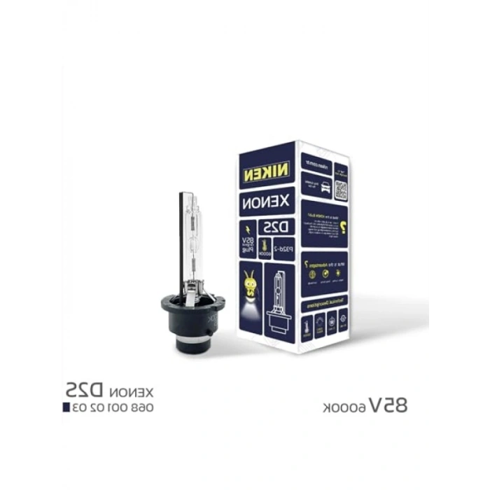 D2S 6000K Beyaz Xenon Far Ampulü - 35W Güç