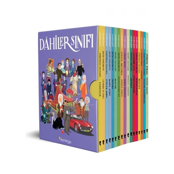 Dahiler Sınıfı Serisi Kutulu Set 17 Kitap Takım