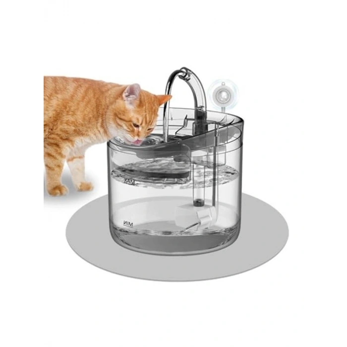 DailyTech Otomatik PET Kedi Köpek Su Çeşmesi Sebil Musluk