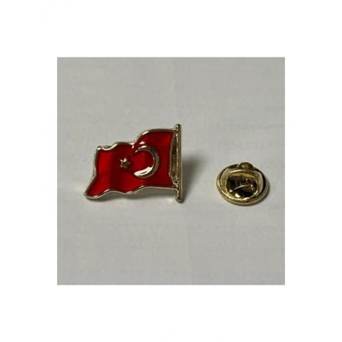 Dalgalı Türk Bayraklı Yaka Rozeti, Özelleştirilmiş Tasarım