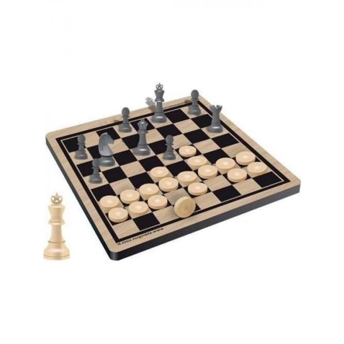 Dama Satranç Seti - Zeka Geliştirici Oyun