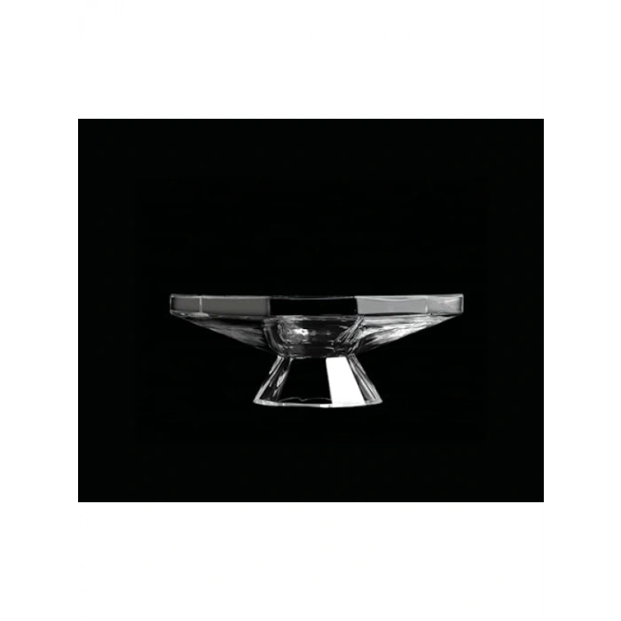 Damla Tasarımlı Kristal Pasta Tabağı