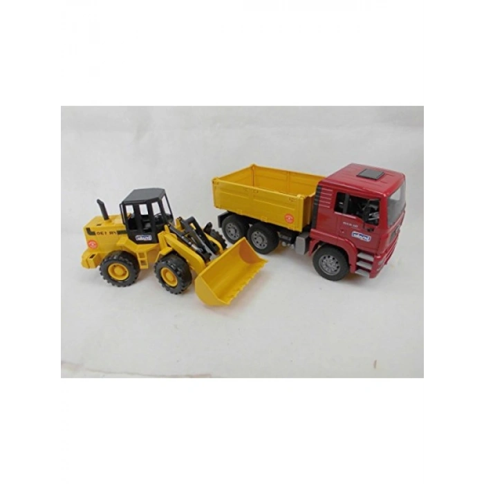 Damperli Kamyon ve Kepçe Modeli (1:16 Ölçek)